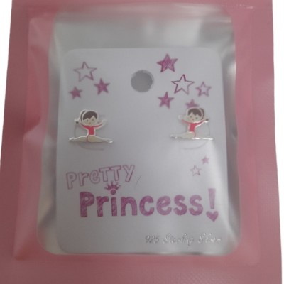 Pretty Princess Gymnast Studs